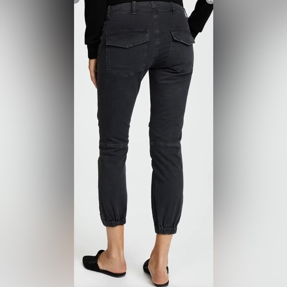 Nili Lotan Women Cotton Twill Cropped Military Pants in a Size 6 - Picture 10 of 11